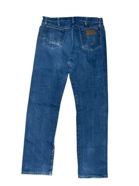 Wrangler 13MWZ Cowboy Cut Jeans 35x34 Vintage Western Ranch Denim